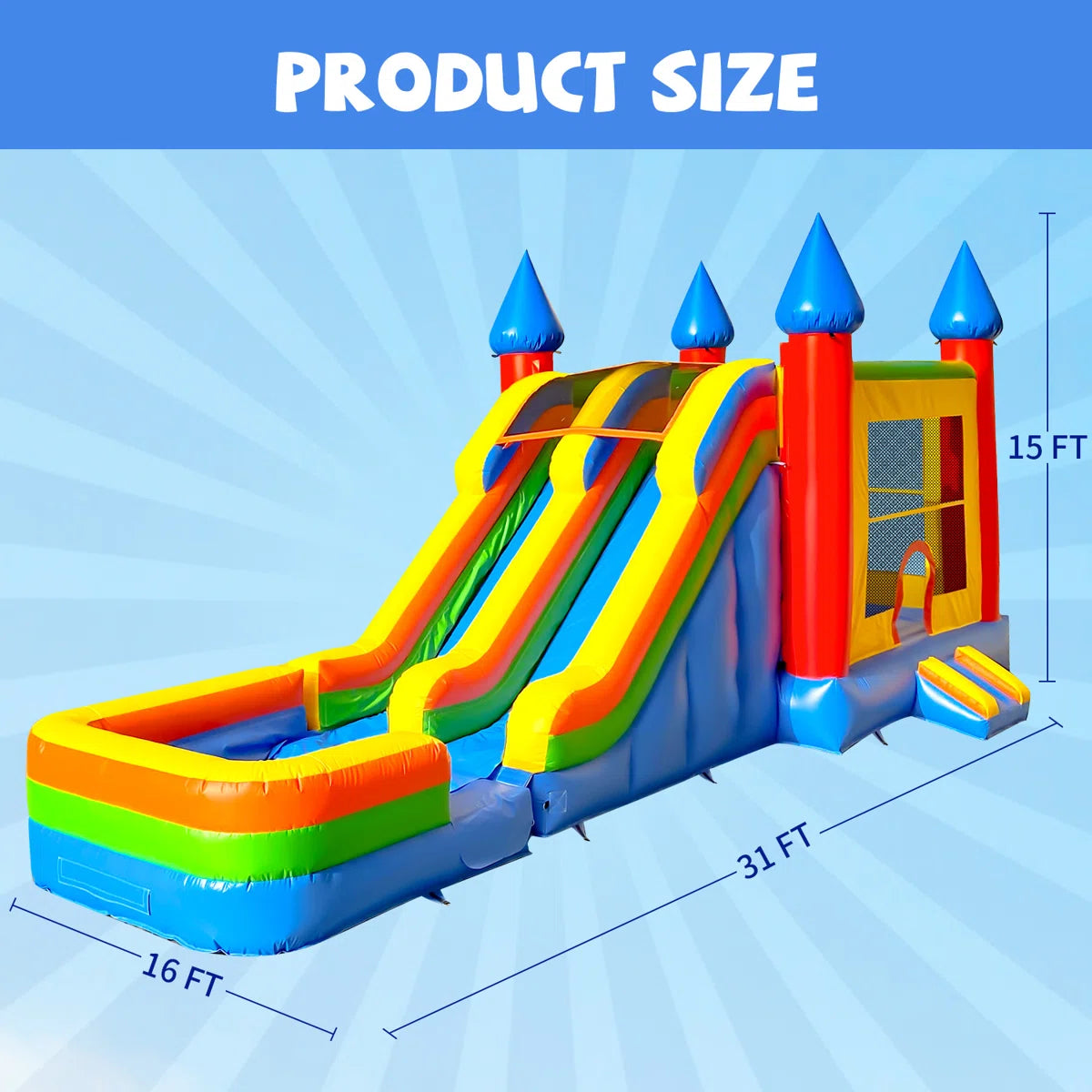 BIG WAVE - Rainbow Adventure Bounce Combo